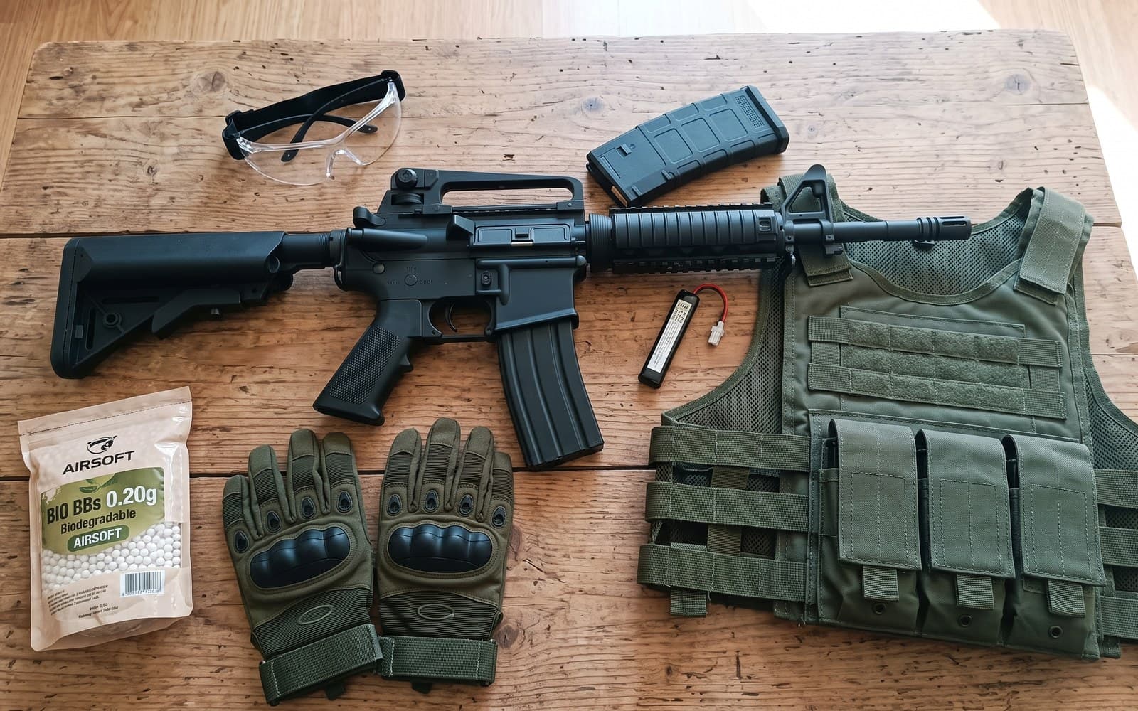 Qué necesitas para tu primera partida de airsoft