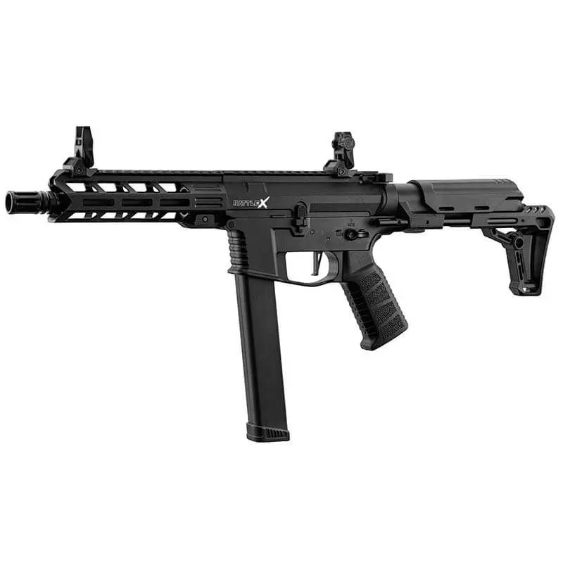 Réplica AEG M4 Lancer Tactical LT-35 GEN.2 9mm Battle X Negra