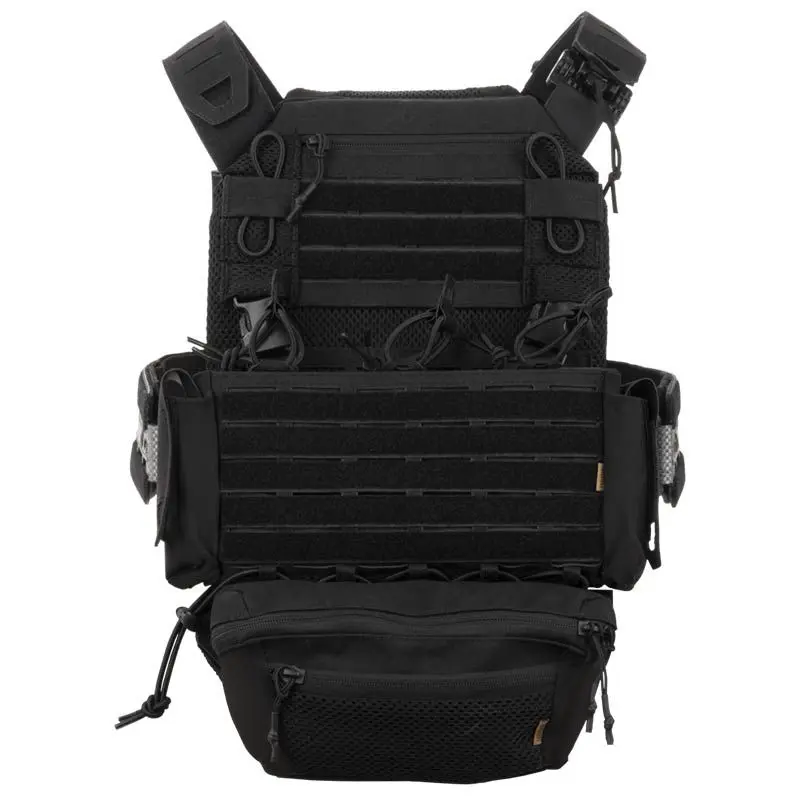 Pack Chaleco Porta Placas Ragnar Valhalla System Harald King Tier 2 negro